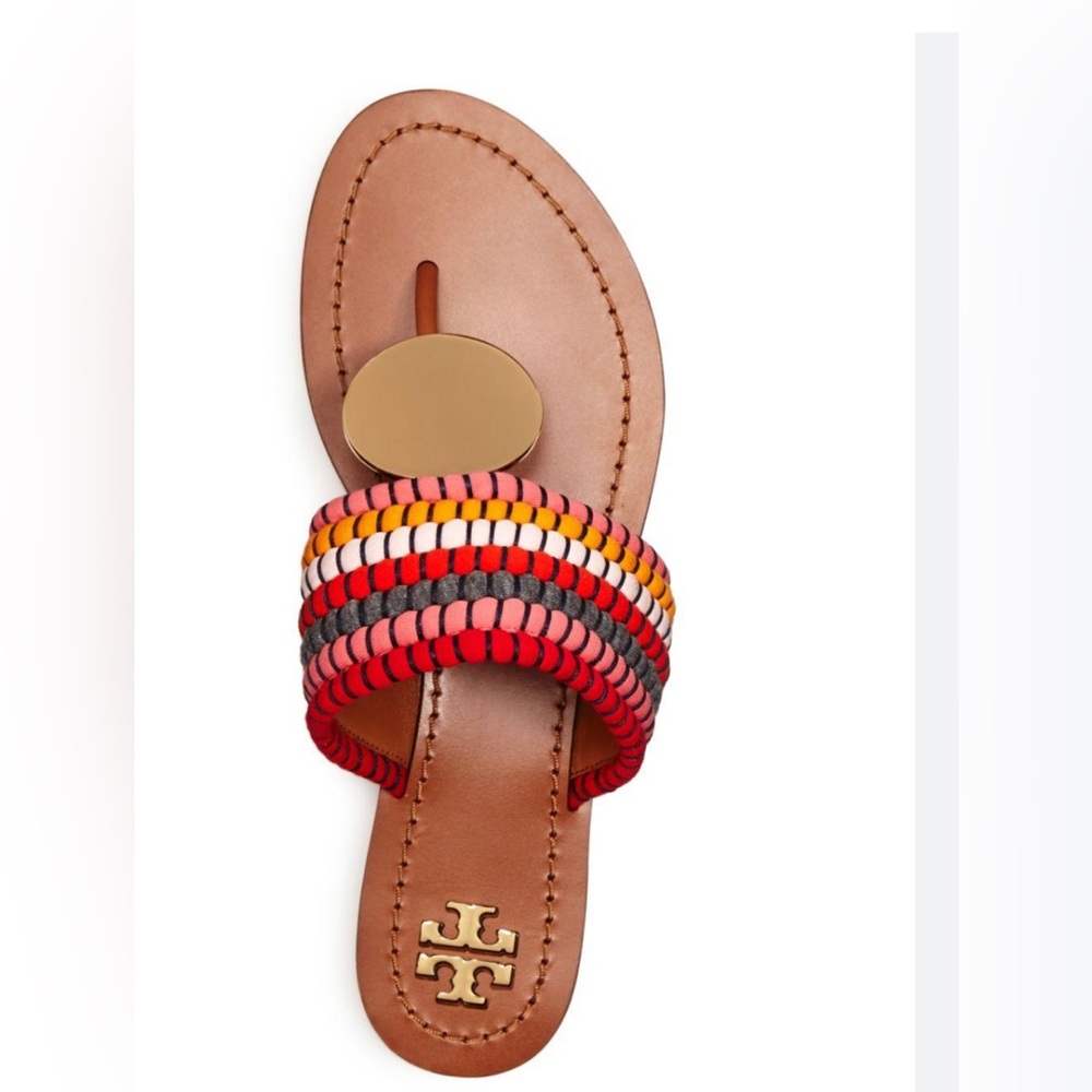 TORY BURCH PATOS DISK SANDALS
